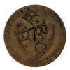 Image 1 : HUDSON’S BAY COMPANY. H.B.C./H. (for Hazelton). Countermarked on an imitation spade guinea, dated 17
