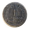 Image 1 : HUDSON’S BAY COMPANY. Labrador District. 1 MB token. Gingras-255. Tin. Uniface. 21mm.