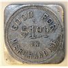 Image 1 : HUDSON’S BAY COMPANY. Onion Lake, Saskatchewan. Good For $1.00 in Merchandise. Gingras-275d. R-8. 32