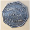 Image 2 : HUDSON’S BAY COMPANY. Yorkton, Saskatchewan. 25 Cents. Octagonal. 25mm. Gingras-280b. AU.