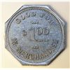 Image 1 : HUDSON’S BAY COMPANY. Yorkton, Saskatchewan. $1.00. Octagonal. 36mm. Gingras-280d. EF.