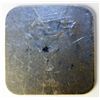 Image 2 : HUDSON’S BAY COMPANY. Eastern Arctic. HBC $1 incuse. (1946). Uniface. Alum. 45mm. Square. One White 