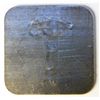 Image 2 : HUDSON’S BAY COMPANY. Eastern Arctic. HBC $1 incuse. (1946). Uniface. Alum. 45mm. Square. One White 