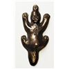 Image 1 : NORTH AMERICAN INDIAN SILVER FUR TRADE BEAVER. Medium size Trade Beaver, with loop at nose. 43mm. 15