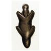 Image 1 : NORTH AMERICAN INDIAN SILVER FUR TRADE BEAVER. Small size Trade Beaver, with loop at nose. 28mm. 3.0