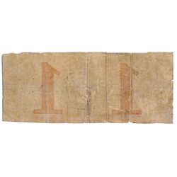 THE INTERNATIONAL BANK OF CANADA. $1.00. Sept. 15, 1858. Falls. CH-380-10-04-02. Signed Dunn/Thompso