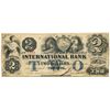Image 1 : THE INTERNATIONAL BANK OF CANADA. $2.00. Sept. 15, 1858. CH-380-10-14-12. Signed J.R. Fitch. Blue ‘w