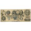 Image 1 : THE INTERNATIONAL BANK OF CANADA. $2.00. Sept. 15, 1858. CH-380-10-14-12. Signed J.R. Fitch. Blue -w
