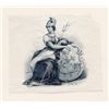 Image 1 : THE INTERNATIONAL BANK OF CANADA. Die Proof Vignette. ‘Seated Britannia with Arms of Upper Canada’. 