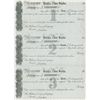 Image 1 : An uncut sheet of a First, Second & Third of Exchange. Halifax, Nova Scotia. To: Mess. Williams, Dea