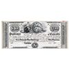 Image 1 : Province of Canada. $10.00. 185-. PC-UNL. A Black & White Face Proof, on card stock. PCGS graded Unc