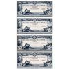 Image 1 : THE CANADIAN BANK OF COMMERCE. $10.00. 2nd. Jany. 1935. CH-75-18-06P. An uncut sheet of four Black a