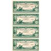 Image 1 : THE CANADIAN BANK OF COMMERCE. $10.00. 2nd. Jany. 1935. CH-75-18-06P. An uncut sheet of four Black a
