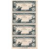Image 1 : THE CANADIAN BANK OF COMMERCE. $10.00. 2nd. Jany. 1935. CH-75-18-06P. An uncut sheet of four Black a