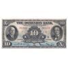 Image 1 : THE DOMINION BANK. $10.00. Feb. 1, 1931. CH-220-24-06. No. 004649/C. PMG graded Fine-12.