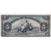 Image 1 : THE BANK OF HAMILTON. $10.00. 1 June, 1914. CH-345-20-04. No. 1165891. PMG graded Choice Fine-15.
