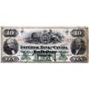 Image 1 : THE IMPERIAL BANK OF CANADA. $10.00. Jan. 2, 1920. CH-375-16-12. No. 1262190/A. PMG graded Fine-15.