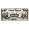 Image 1 : THE BANK OF MONTREAL. $10.00. Sept. 3, 1912. CH-505-52- 04. No. 189270. PMG graded Very Fine-20.