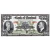 Image 1 : THE BANK OF MONTREAL. $20.00. Jan. 3, 1938. CH-505-62-08. No. 50041/D. PMG graded Gem UNC-65. EPQ.