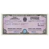 Image 1 : War Savings Certificate. $25.00. Issued 15-7-43. Ser. No. C/C813643. Dunn-962. Violet, without vigne
