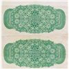 Image 2 : 25 CENTS. 1870. Letter ‘B’ below date. DC-1b. An uncut Pair. The top note with Large ‘B’, the lower 