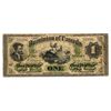 Image 1 : $1.00. July 1, 1870. DC-2d. Payable at Halifax. No. 76286/A. Rare and problem free.