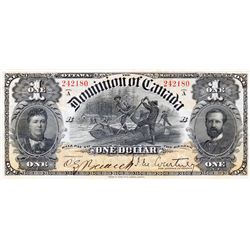 $1.00. Mar. 31, 1898. DC-13a. Courtney. One’s Inward. No. 242180/B. PMG graded EF-40.