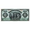Image 1 : $1.00. Jan. 3, 1911. DC-18a. No. 733327/A. Series ‘C’. Green line. Boville. Extra Fine.