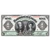 Image 1 : $1.00. Jan. 3, 1911. DC-18d. Black Line. No. 878593R/A. PCGS graded Choice AU-58PPQ.