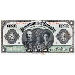 $1.00. Jan. 3, 1911. DC-18d. Black Line. No. 701538-W/B. PCGS graded Apparent Very Fine-30. Small st