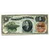 Image 1 : $4.00. May 1, 1882. DC-10. No. 272245/C, PCGS graded Apparent Fine-15. Small edge tear at top center