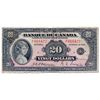 Image 1 : $20.00. 1935 Issue. BC-10. French Text. No. F018422/A. PMG graded Very Good-10.