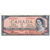 Image 1 : $2.00. 1954 Issue. BC-30a. Coyne-Towers. ‘Devil’s Face’. No. A/B0552943. PCGS graded Choice UNC-64PP