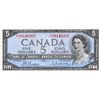 Image 1 : $5.00. 1954 Issue. BC-39bA. Beattie-Rasminsky. No. *N/X0140307. BCS graded Extra Fine-40.