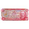 Image 1 : $50.00. 1975 Issue. BC-51a-i. Lawson-Bouey. No. EHF0378480 & EHF0378481. Both CCCS graded UNC-64. Bo