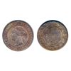 Image 1 : 1876-H. ICG graded Mint State-65. Red-Brown. 40% remaining red luster.
