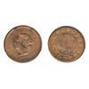 Image 1 : 1876-H. ICCS Mint State-64. 90% red luster. (minor edge flaw).