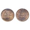 Image 1 : 1890-H. ICCS Mint State-65. Red. 80%/70% red luster on obverse/reverse. A Gem.