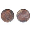 Image 1 : 1891. Large Date, Large Leaves. PCGS graded Mint State-65. Red-Brown. 10% luster remaining.