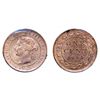Image 1 : 1895. ICCS Mint State-65. Red. 70% evenly distributed red luster.