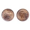 Image 1 : 1896. ICCS Mint State-64. Red. 90% red luster.