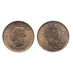 1900-H. ICCS Mint State-64. Red. 90% red luster.