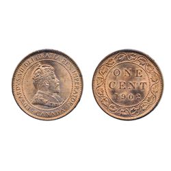 1902. ICCS Mint State-64. Red. 90% red luster.