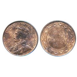 1906. PCGS graded Mint State-63. Brown. Trace of luster; 1916. 1917. Both PCGS graded Mint State-64.