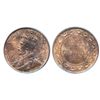 Image 1 : 1906. PCGS graded Mint State-63. Brown. Trace of luster; 1916. 1917. Both PCGS graded Mint State-64.
