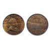 Image 1 : 1908. PCGS graded Mint State-64. Red-Brown. 15% red luster.
