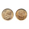 Image 1 : 1913. PCGS graded Mint State-64. Red-Brown. 70% red luster; 1916. PCGS graded Mint State-64, Red. 80