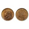 Image 1 : 1915. 1916. Both PCGS graded Mint State-64. Red-Brown. Both with 40% red luster.