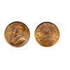 Image 1 : 1920. PCGS graded Mint State-65. Red. 90% red luster.