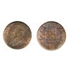Image 1 : 1921. PCGS graded Mint State-64. Red-Brown. 10% red luster remains.